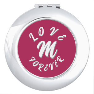 LOVE GIFT HUSBAND WIFE GIRLFRIEND BOYFRIEND FRIEND COMPACT MIRROR
