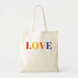 Love Gift Idea Reusable Grocery Tote Bag