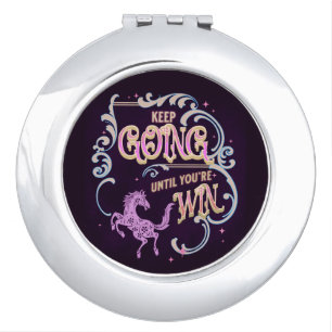 LOVE GIFT MOM DAD TEACHER BOSS SON SISTER BROTHER COMPACT MIRROR