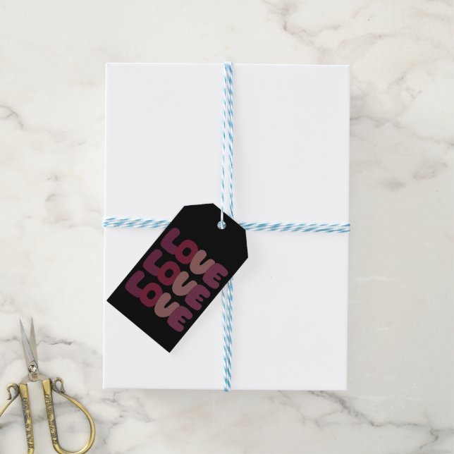 Love Gift Tag (With Twine)