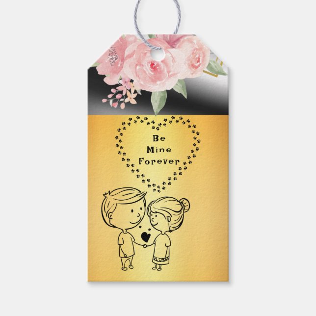 Love  gift tags (Front)