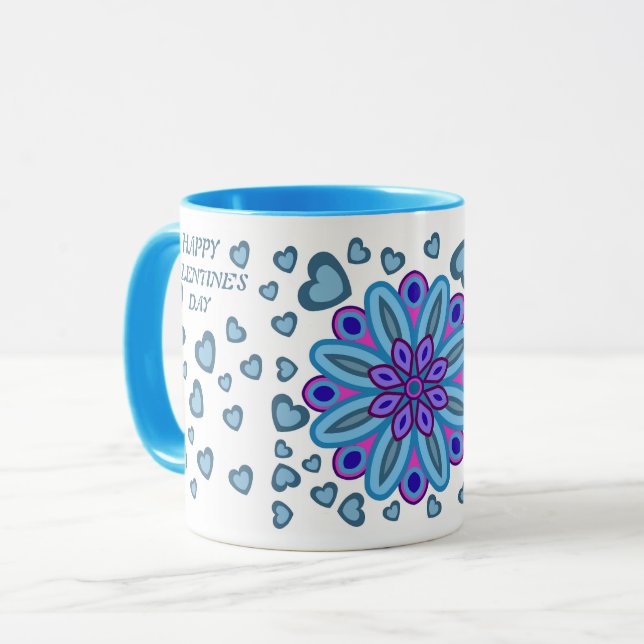 LOVE GIFT VALENTINE WIFE HUSBAND BOYFRIEND MUG (Front Left)