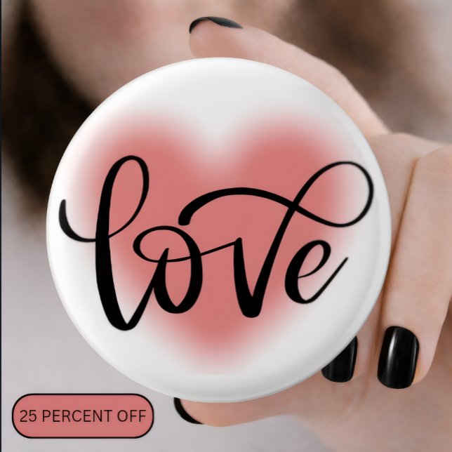 Love🖤 Gift — Valentine's Day Pin Button (Creator Uploaded)