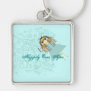 Love gives us a Fairy Tale Wedding Keychain
