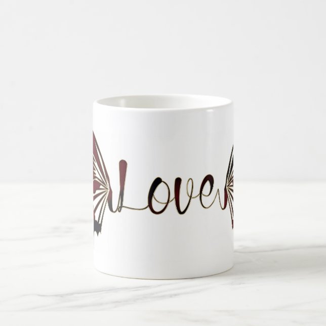 Love Gives You Wings Coffee Mug (Center)