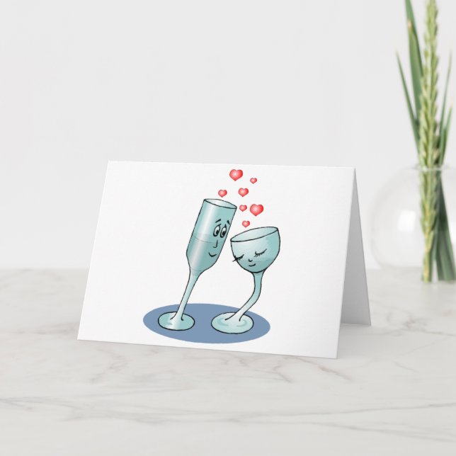 Love (Goblet) Holiday Card (Front)