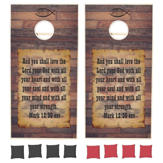 Love God Cornhole Set (Set)