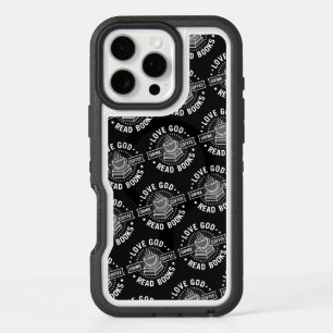 Love God Drink Coffee Read Books Lovers Vintage iPhone 16 Pro Max Case