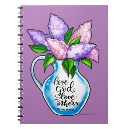 Love God Love others _ Personal Devotional Notebook