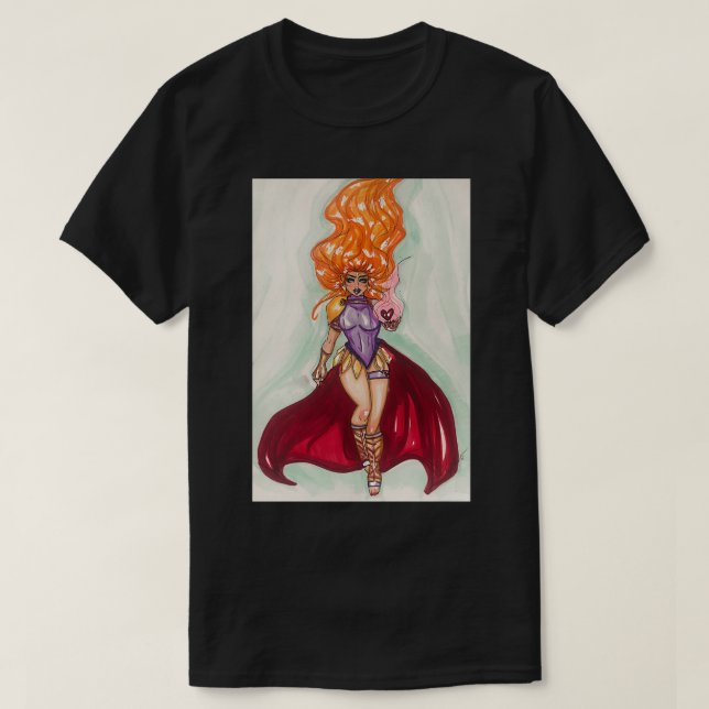 Love Goddess Aphrodite Design Click on this listin T-Shirt (Design Front)