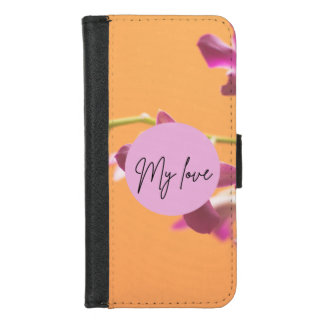Love Golden Brown Mobile Cover – Elegant Minimal H