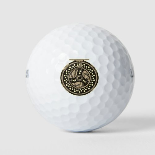 Love Golf and Fly Fishing An Anglers Golf Balls