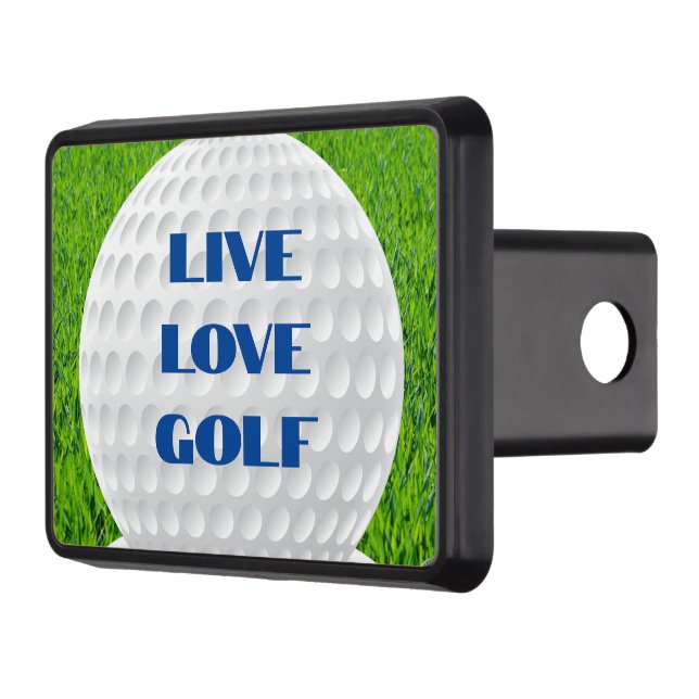 Love Golf Trailer Hitch Cover (Left)