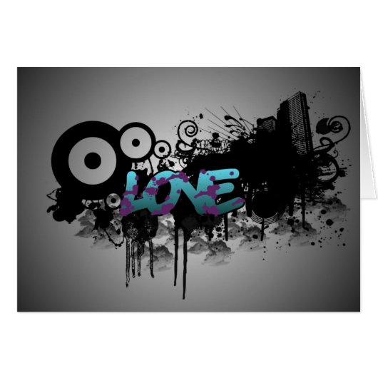 LOVE Graffiti Cards (Front Horizontal)