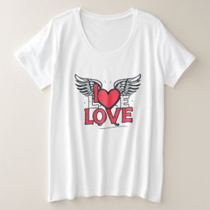 LOVE Graffiti Style Art Unisex Soft style t-shirt