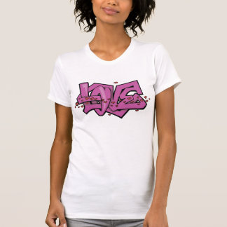 Love Grafitti Purple T Shirt