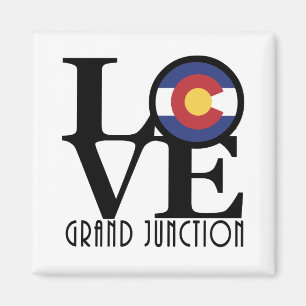 LOVE Grand Junction Colorado Magnet