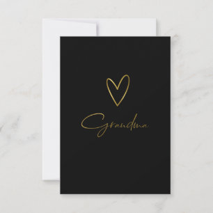 Love Grandma Thank You Card – Personalized Gift
