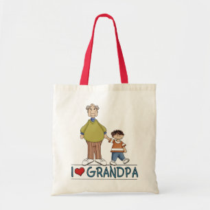 Love Grandpa 2  Tote Bag
