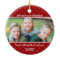 Love Grandpa Red Polka Dot Christmas Photo