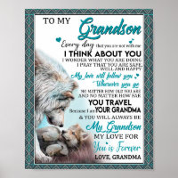 Love Grandson | Letter To My Grandson From Grandma