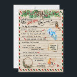 Love Grandson|Letter To My Grandson I Proud Of You Holiday Card<br><div class="desc">Love Grandson | To My Grandson I Am So Proud Of You Love From Your Grandpa</div>