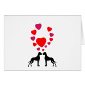 Love Great Dane Couple (Front Horizontal)