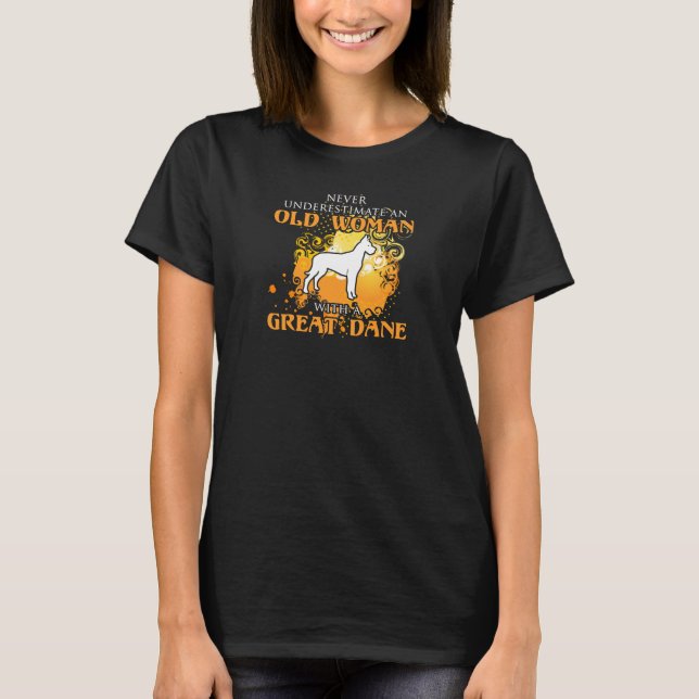 love Great dane Funny Gift T-Shirt (Front)