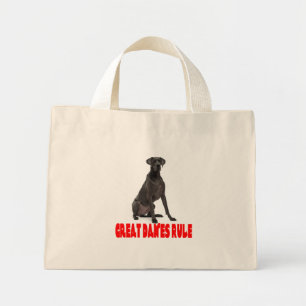 Love Great Dane Puppy Dog Tote Bag