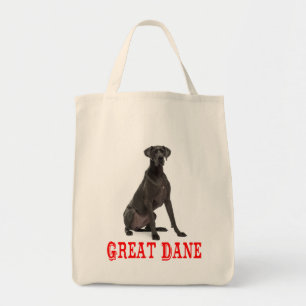 Love Great Dane Puppy Dog Tote Bag