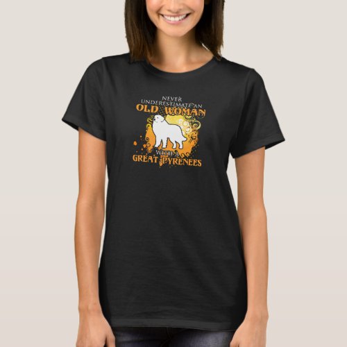 love Great Pyrenees Funny Gift T_Shirt