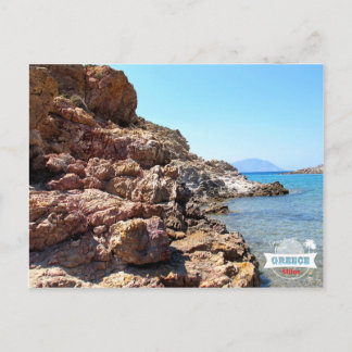 Love Greece Milos postcard