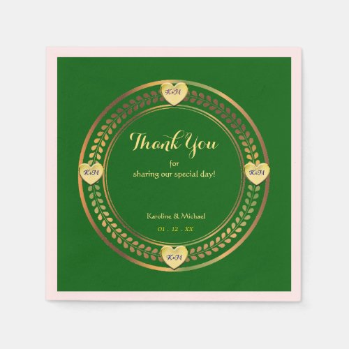 Love Green Weddings Paper Party Events Napkins