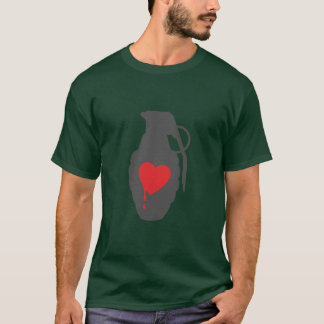 Love Grenade - Love is a Battlefield T-Shirt