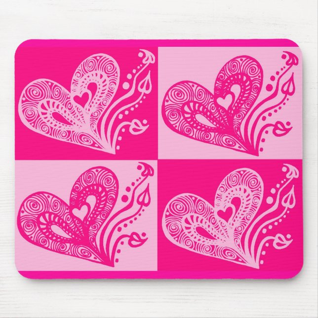 Love Grows 3 Mouse Pad (Front)
