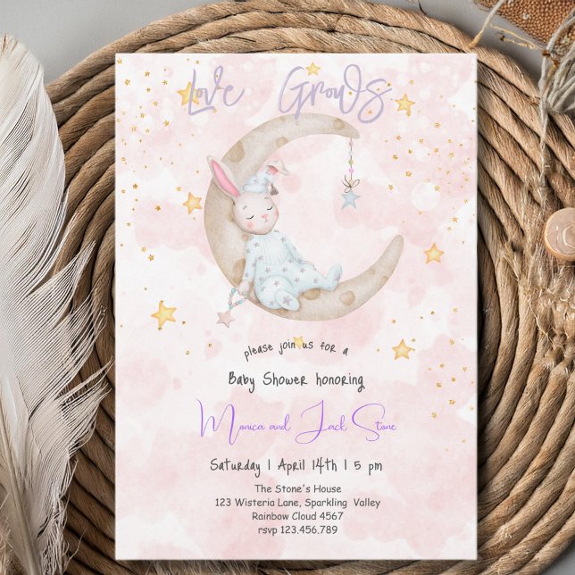 Love grows, baby shower invitation (Creator Uploaded)