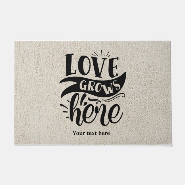 Love grows here doormat (Front)