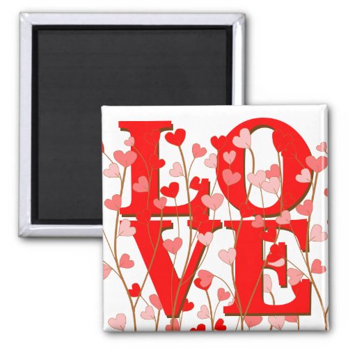 LOVE Grows Magnet