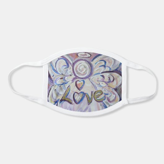 Love Guardian Angel Art Custom Face Mask (Front)