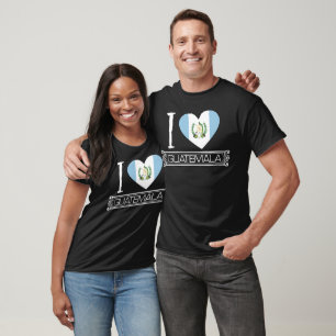 Love Guatemala Flag Country T-Shirt
