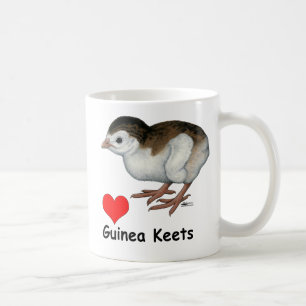 Love Guinea Keets Coffee Mug