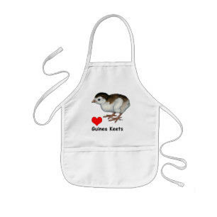 Love Guinea Keets Kids' Apron