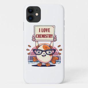 Love Guppies and Chemistry iPhone 11 Case
