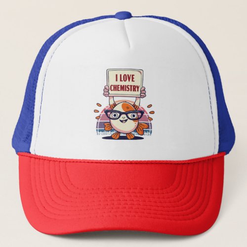 Love Guppies and Chemistry Trucker Hat