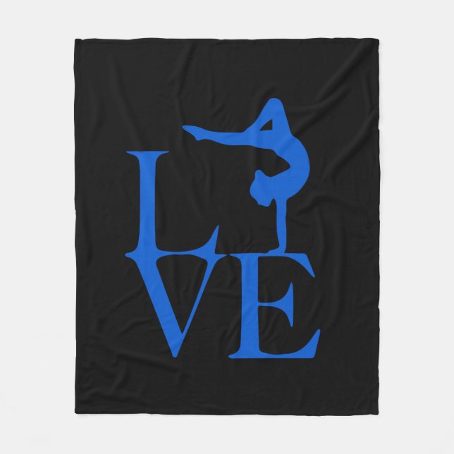 Love Gymnast Blanket (Front)