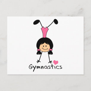 Love Gymnastics Postcard