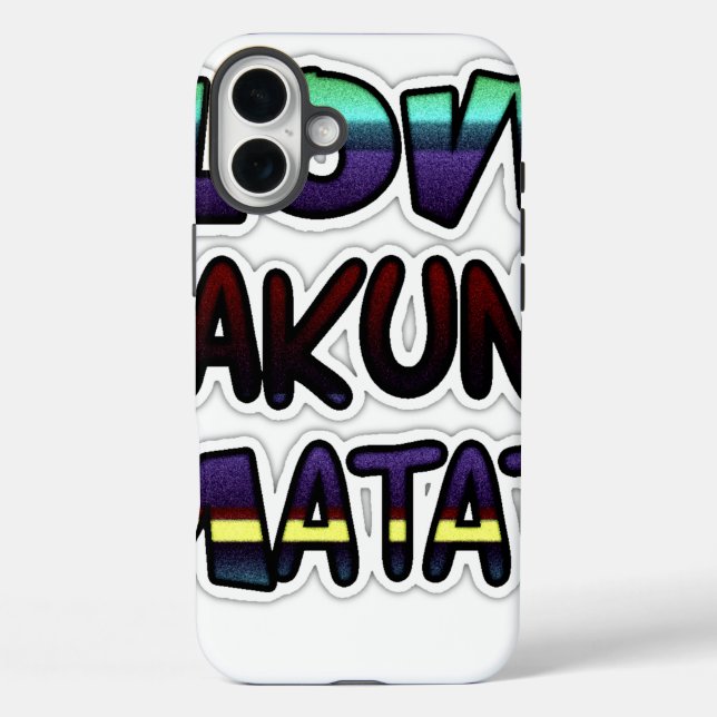 Love Hakuna Matata Gifts Case-Mate iPhone Case (Back)
