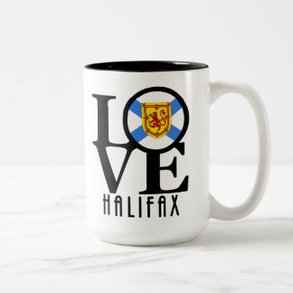 LOVE Halifax 15oz Two-Tone Coffee Mug