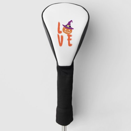 Love Halloween               Golf Head Cover