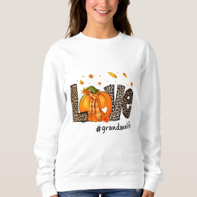 Love Halloween - Personalized T-Shirt | Halloween Sweatshirt (Front)
